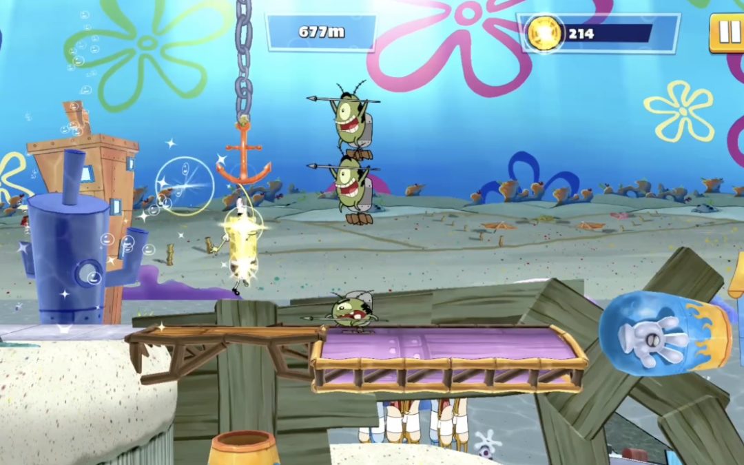 Apple Arcade announces SpongeBob SquarePants crossover events and updates